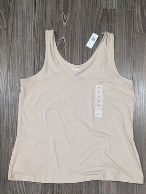 NWT Old Navy First Layer Women's Tank Top Tan Size XL